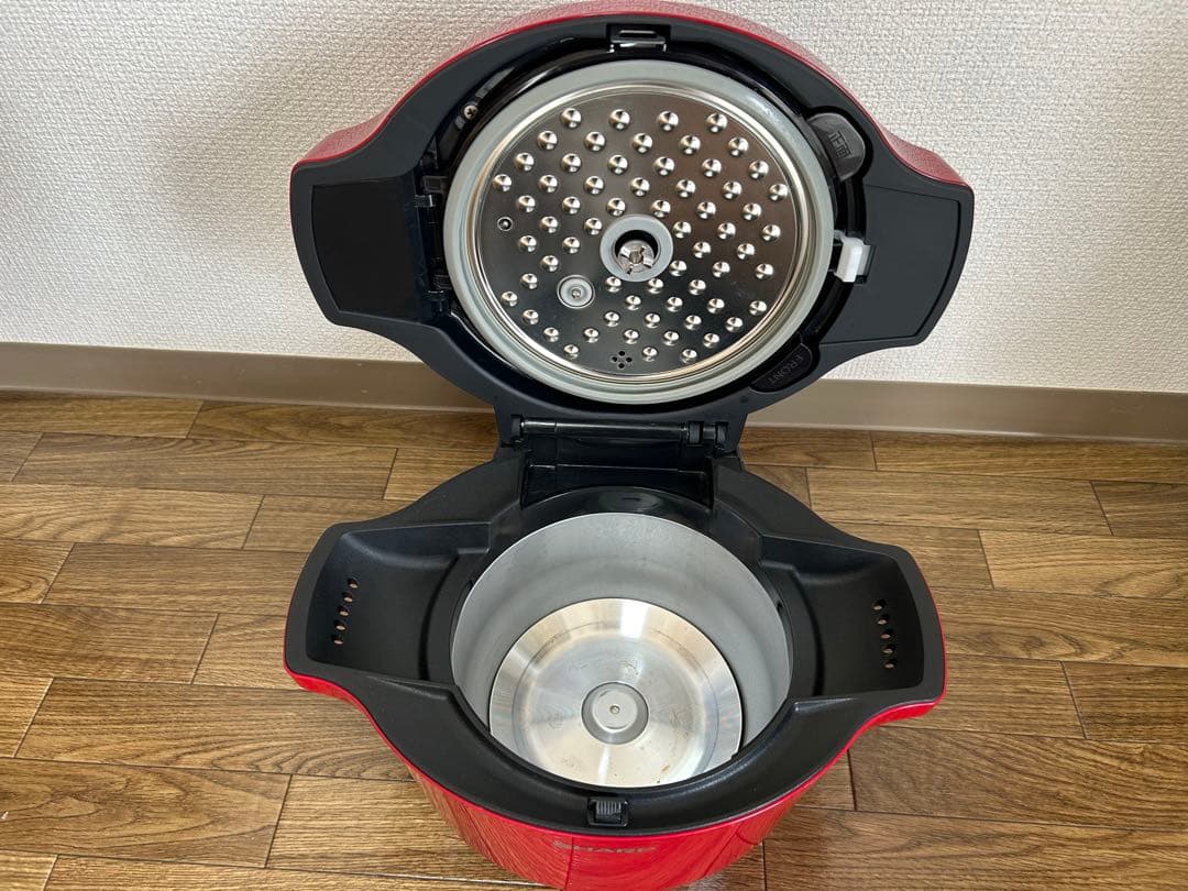 SHARP 自動調理鍋へ ルシオホットクック KN-HW16F