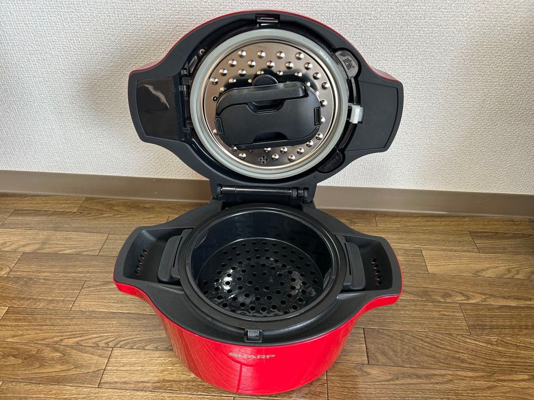 SHARP 自動調理鍋へ ルシオホットクック KN-HW16F