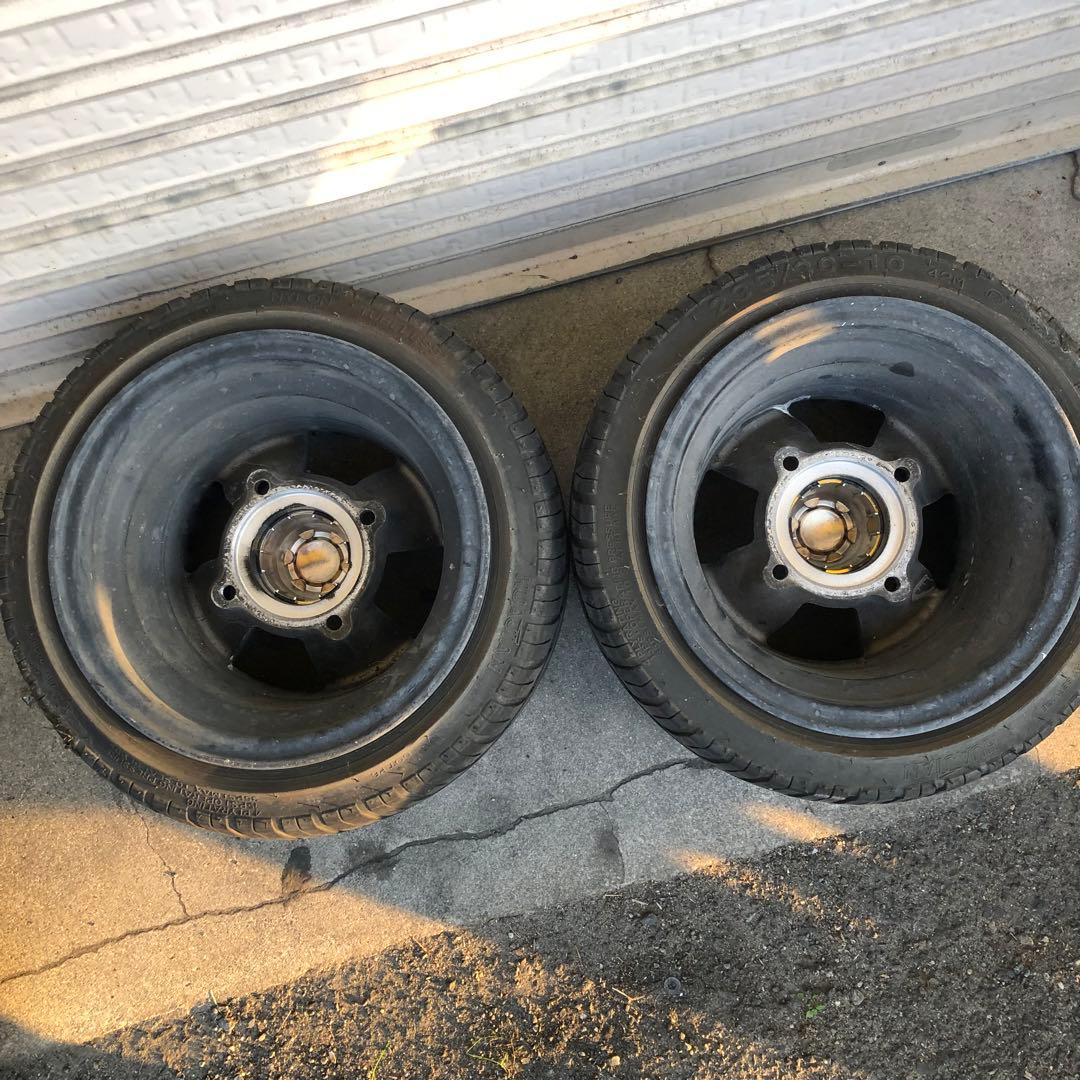 送料込み☆HONDA２サイクルジャイロ４つ穴　リアワイドホイール扁平