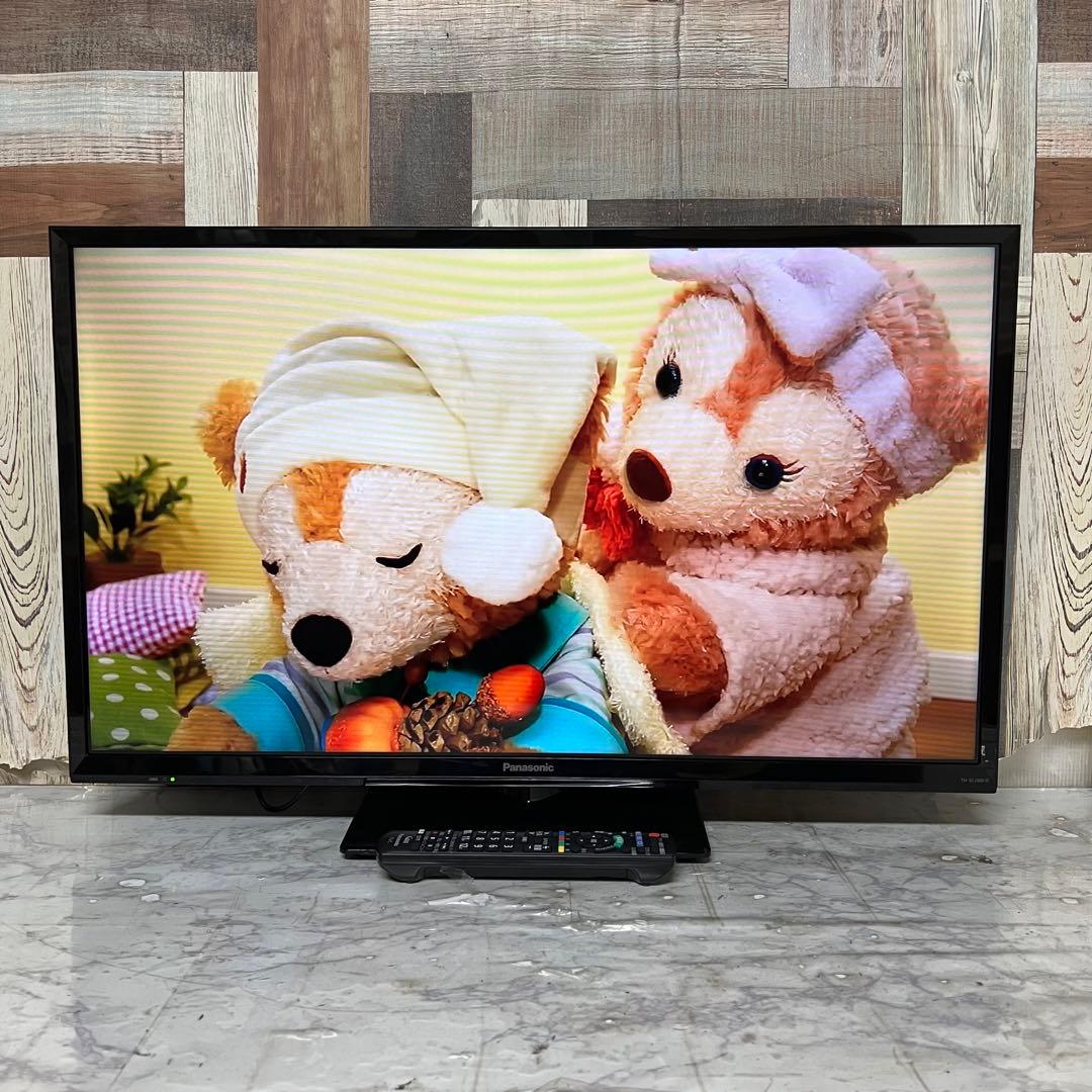 即日受渡❣️半年前購入。全国送料込パナソニック32V型液晶TV明るいくっきり画質