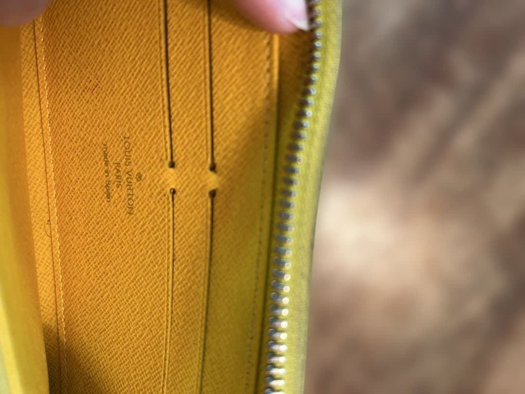 LOUIS Vuitton 長財布　イエロー　正規品