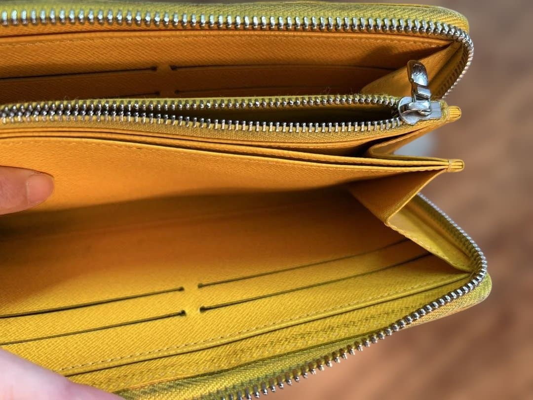 LOUIS Vuitton 長財布　イエロー　正規品