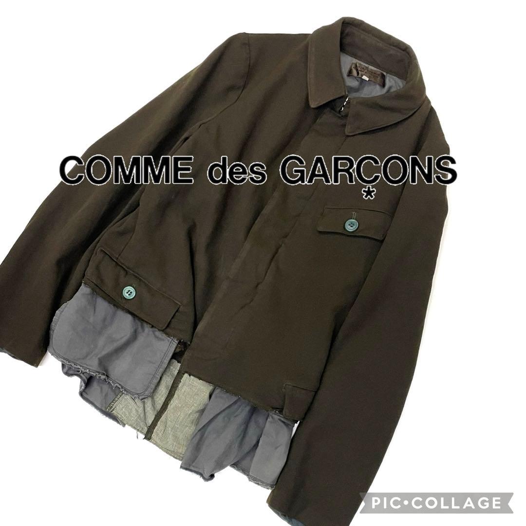 ☆美品☆COMME des GARCONS テーラードジャケット ダークブラウン