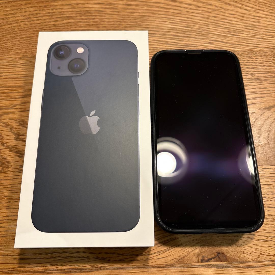 iPhone 13 128GB SIMフリー ミッドナイト バッテリー82%