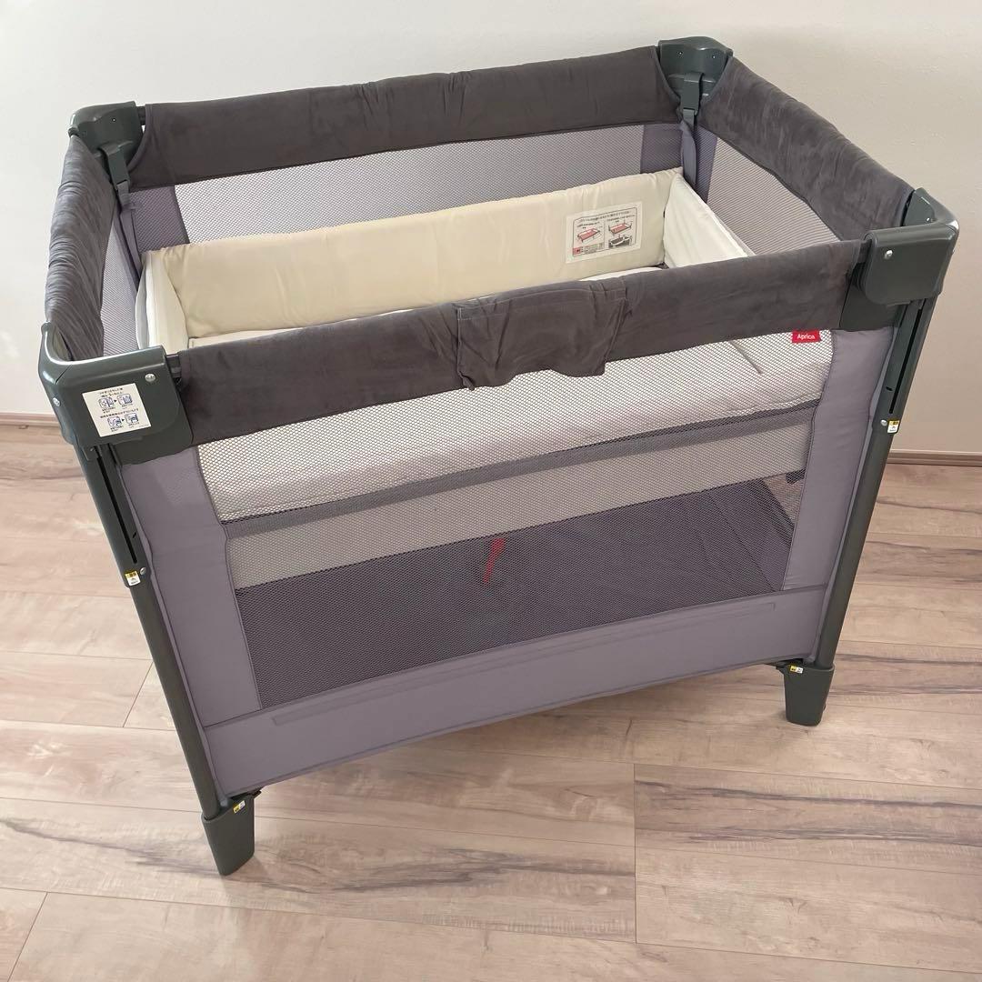 【きれい】Aprica ココネルエアープラス ベビーベッド⭐︎
