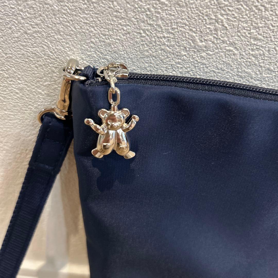 学校フェイラー　ネイビー スマホショルダーバッグ ハイジ柄