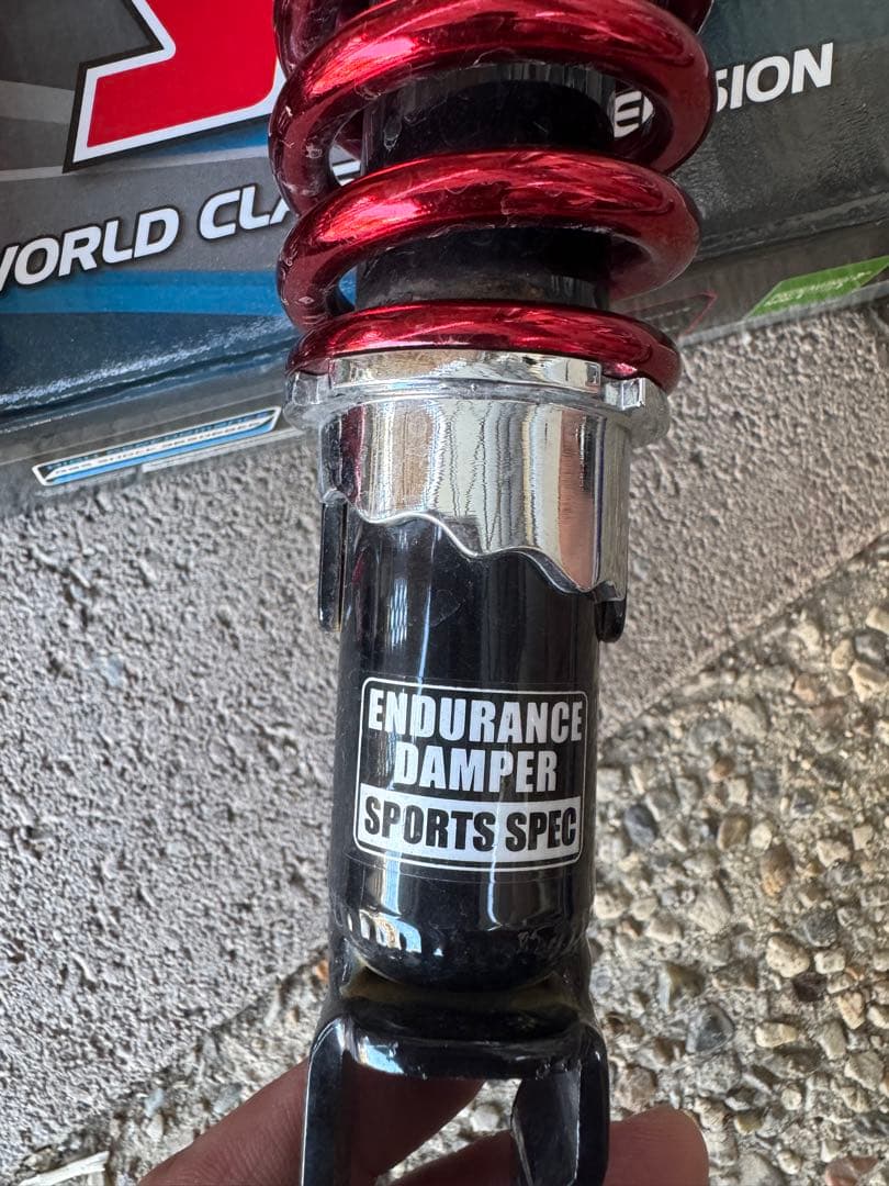 JK05 PCX ENDURANCEとキタコのフロントダウンスプリングセット