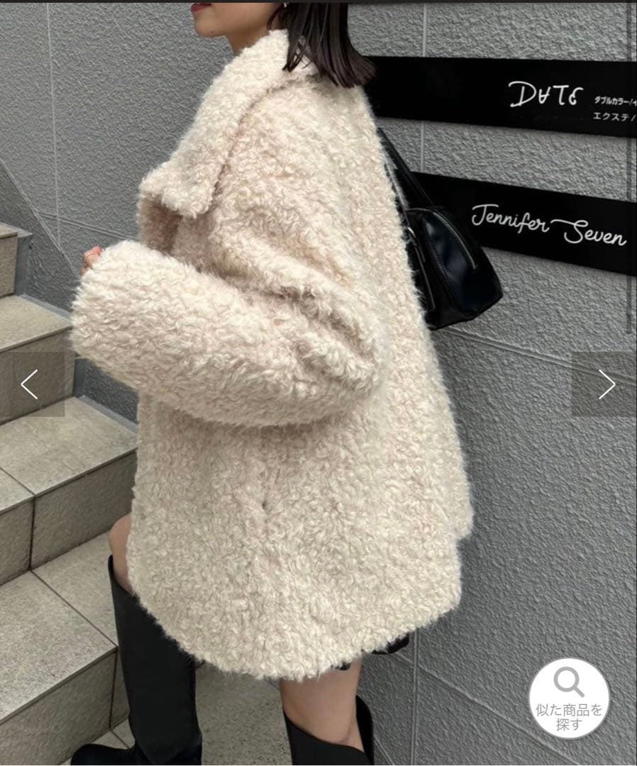 mystic 【WEB・限定店舗】フェイクファーコート