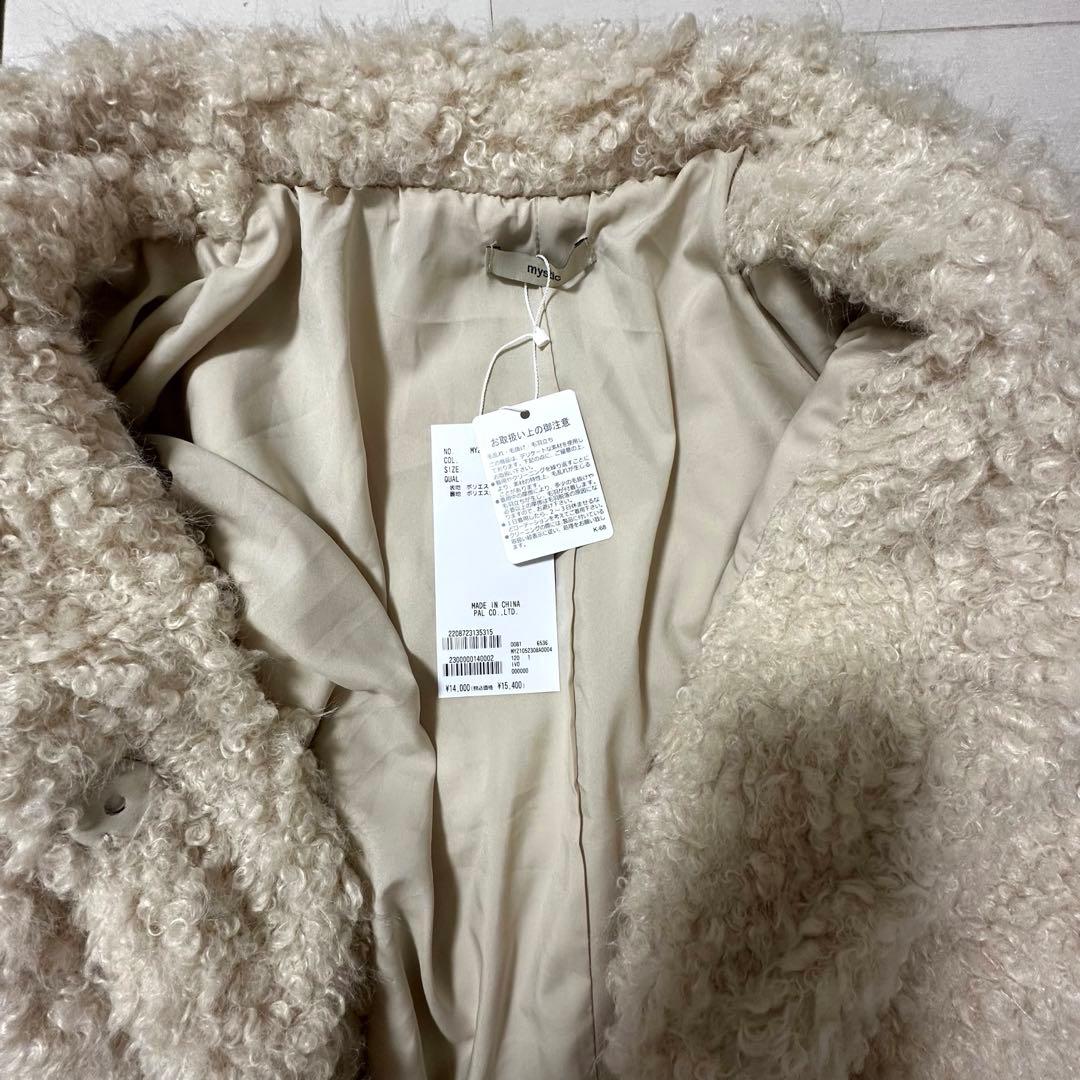 mystic 【WEB・限定店舗】フェイクファーコート