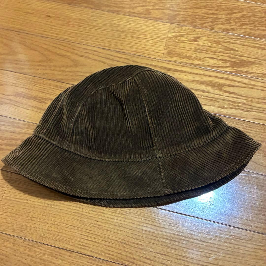 ラルフローレン 80s〜90s ビンテージ　ハット　コーデュロイ 茶色　帽子