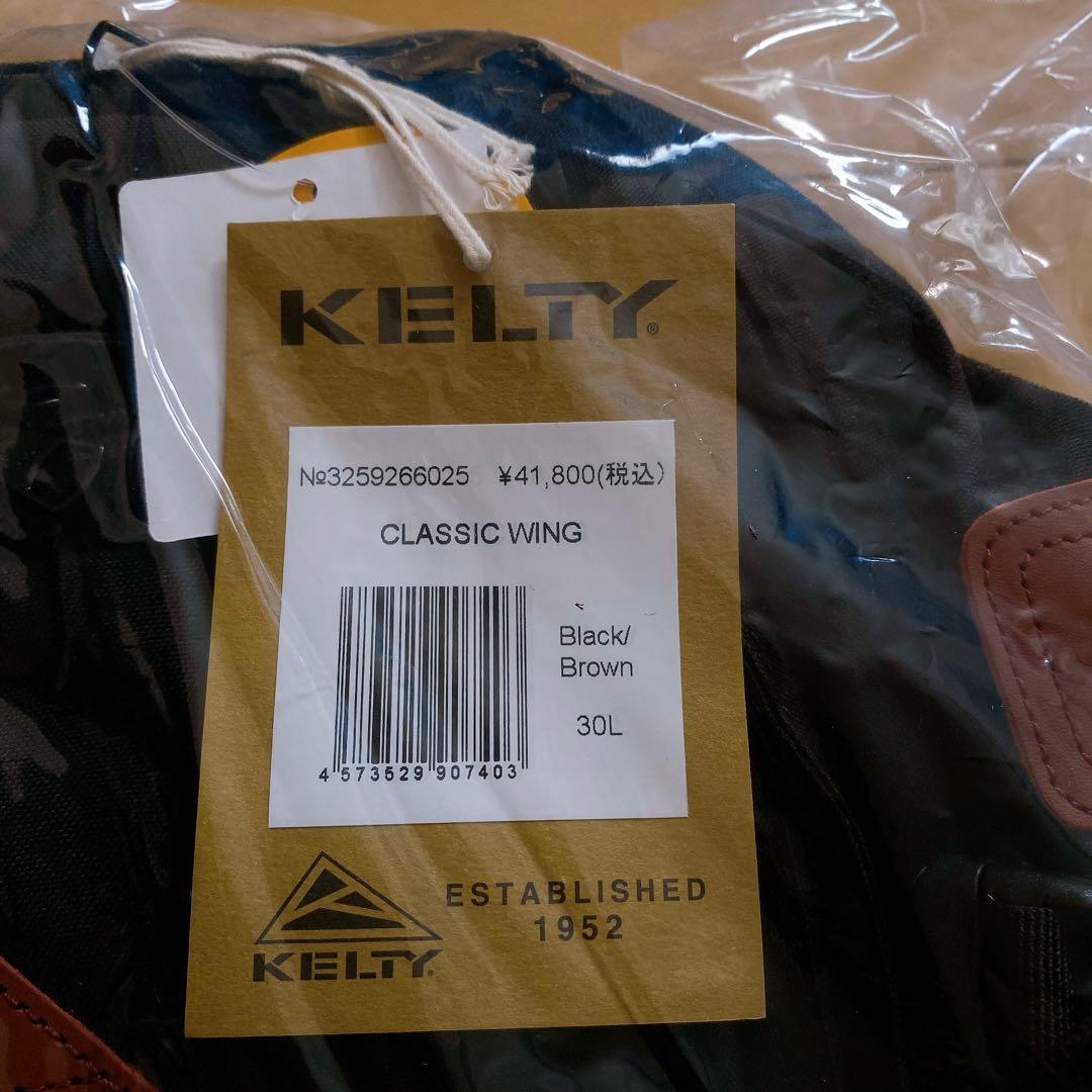 新品未使用 KELTY バックパック CLASSIC WING ブラック 黒