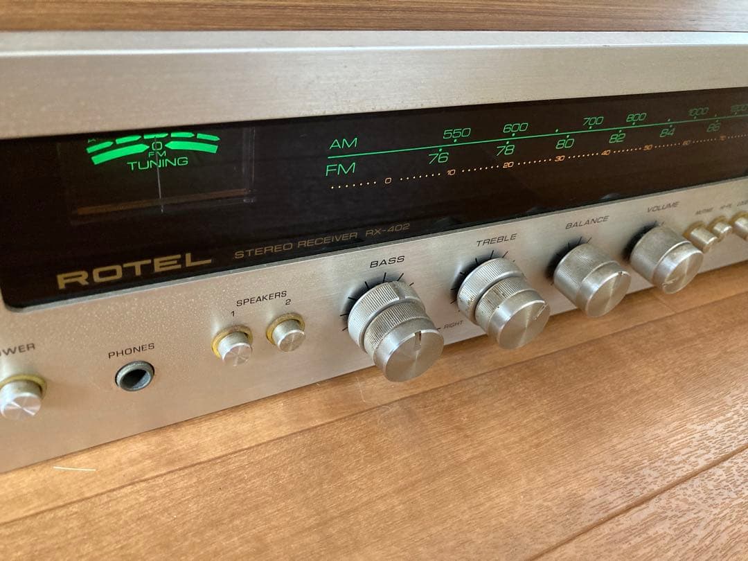 【ジャンク】ROTEL RX-402 チューナー ラジオ アンティーク