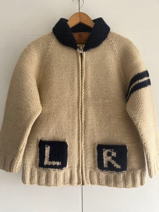 カウチンセーターニットカーディガン