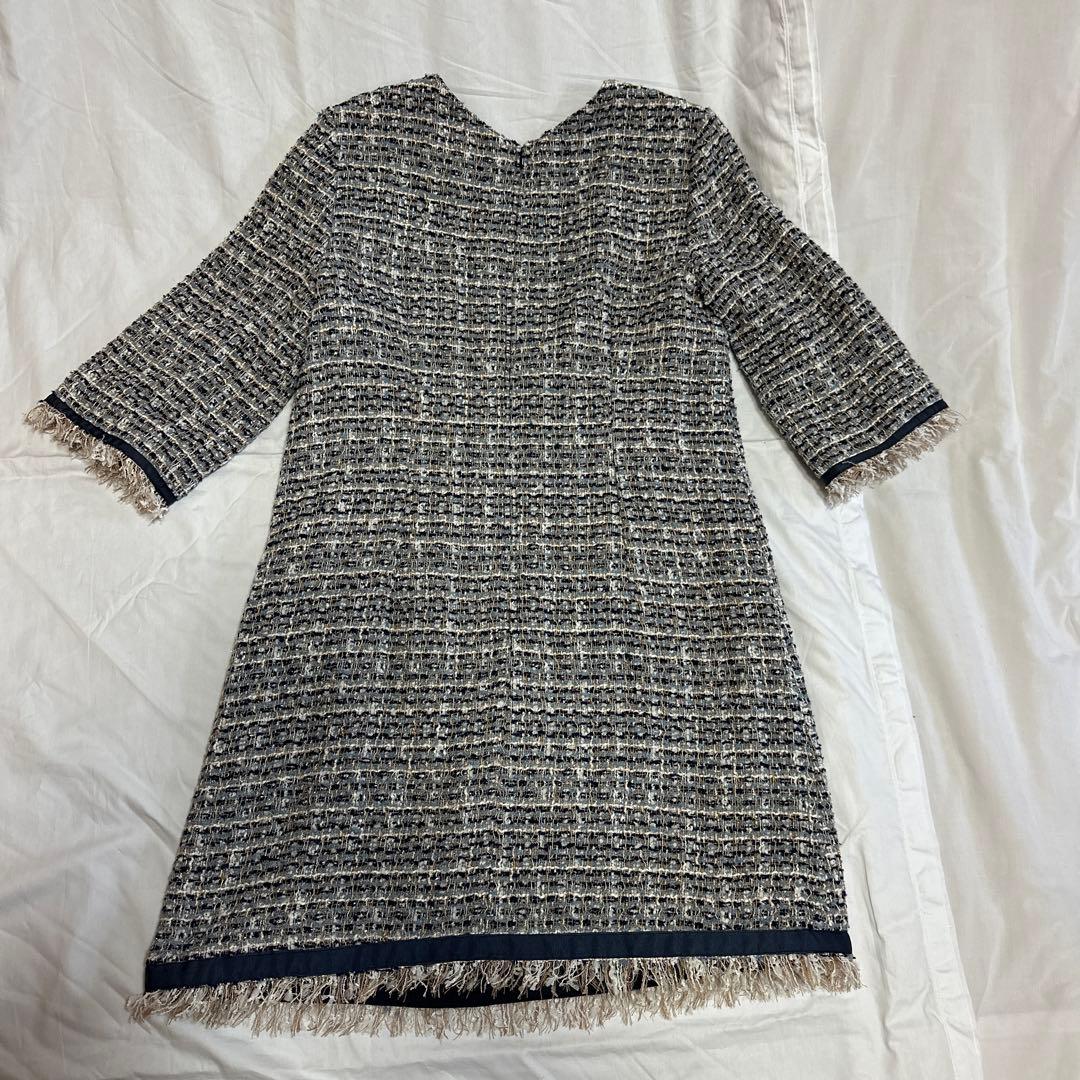 【新品未使用品タグ付き】Apuweiser-richeツイード ワンピース　M