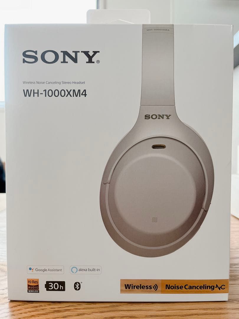 【美品】ワイヤレスノイズキャンセリングステレオヘッドセット WH-1000XM4