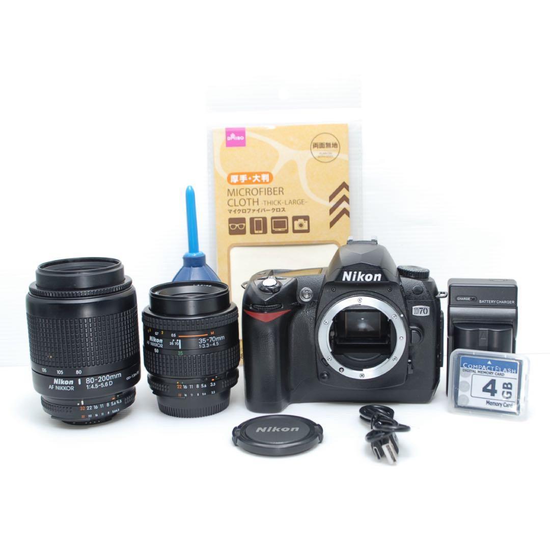❤️ショット数3485回❤️Nikon D70 コスパ最強 使いやすさ抜群