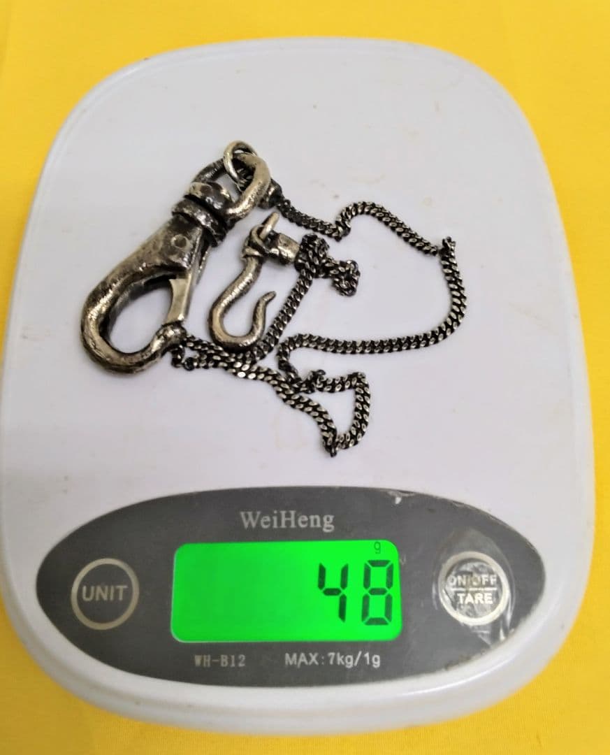 新品未使用タグ付　FACTOTUM SILVER925　ウォレットチェーン