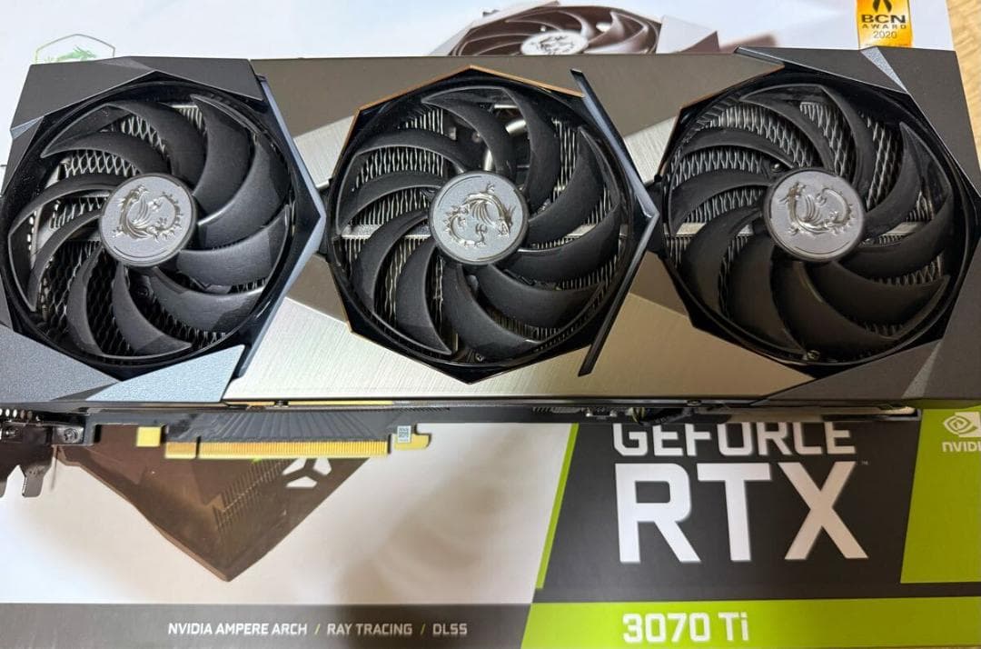 人気✨付属品充実✨　MSI RTX 3070TI SUPRIM X 8G