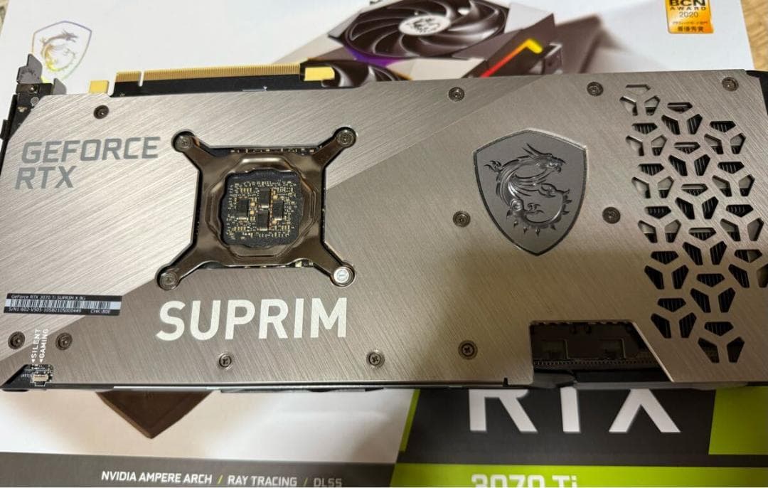 人気✨付属品充実✨　MSI RTX 3070TI SUPRIM X 8G
