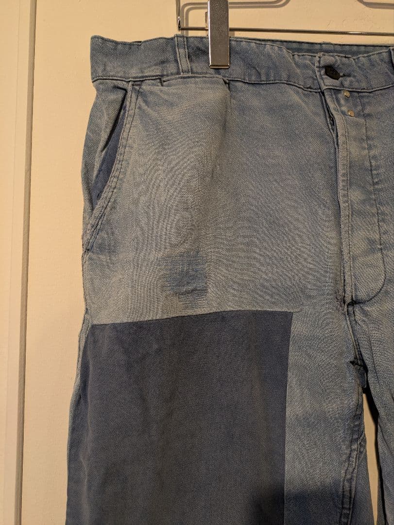 50's　フレンチワークコットンツイルパンツ