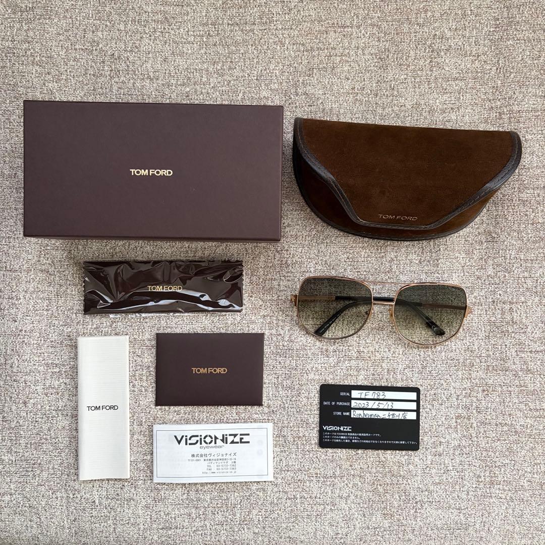 TOM FORD Lennox TF783 28B サングラス