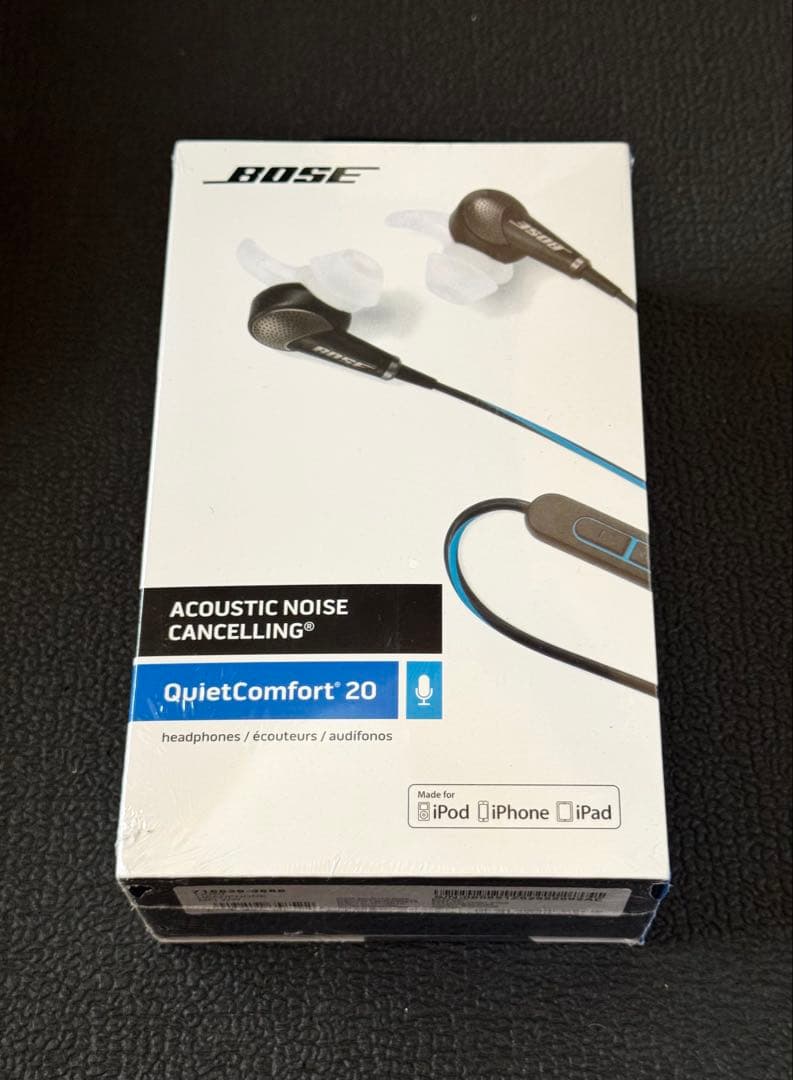 【新品未開封】Bose QuietComfort 20 Apple Black