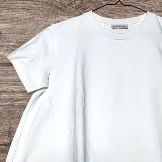 MONCLER　モンクレール　半袖　カットソー　Tシャツ　白　ホワイト　XS