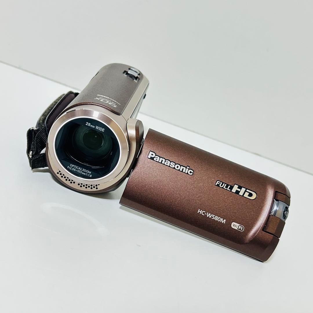 【未使用級】②Panasonic HC-W580M ビデオカメラ ワイプ撮り