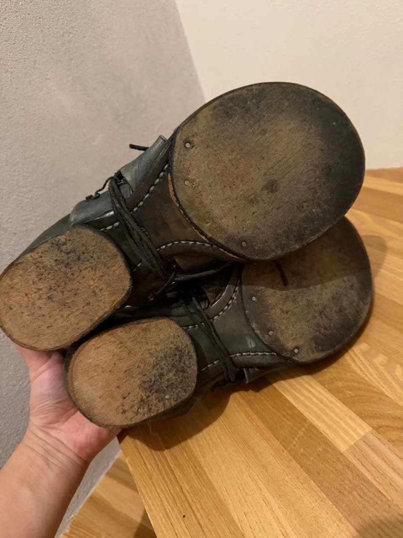 DEVOA デヴォア　レザー　サンダル　ミュール