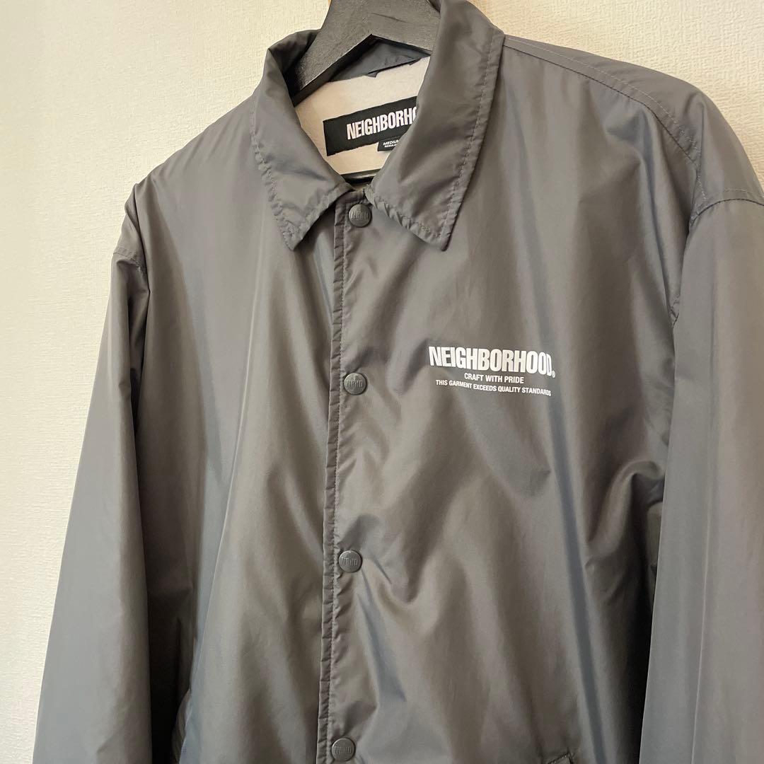 【美品】NEIGHBORHOOD ナイロンジャケット グレー　M