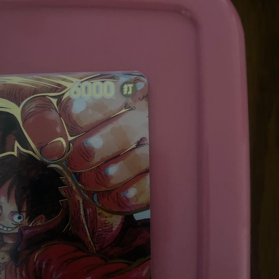 ルフィ作者描き下ろし SR パラレルサイン入り *ST01-012