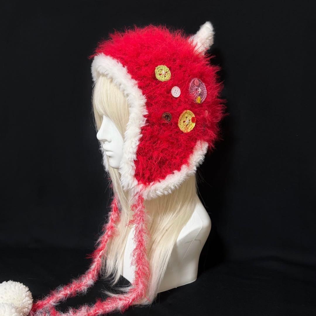 【mn*****さま専用】ニット帽 ハンドメイド 編み物