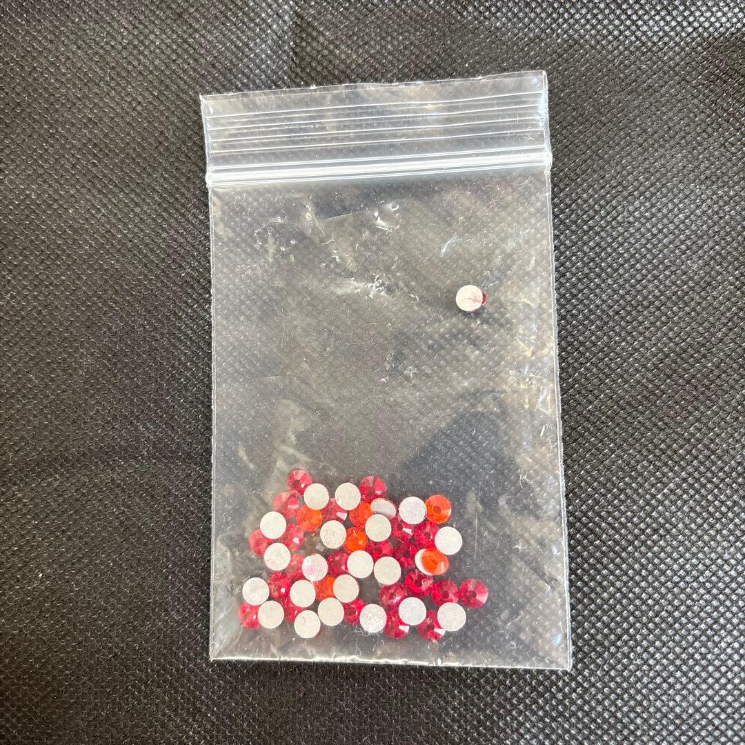 赤＋オレンジ　競技用ビキニ　Fitness JBBF ビキニフィットネス