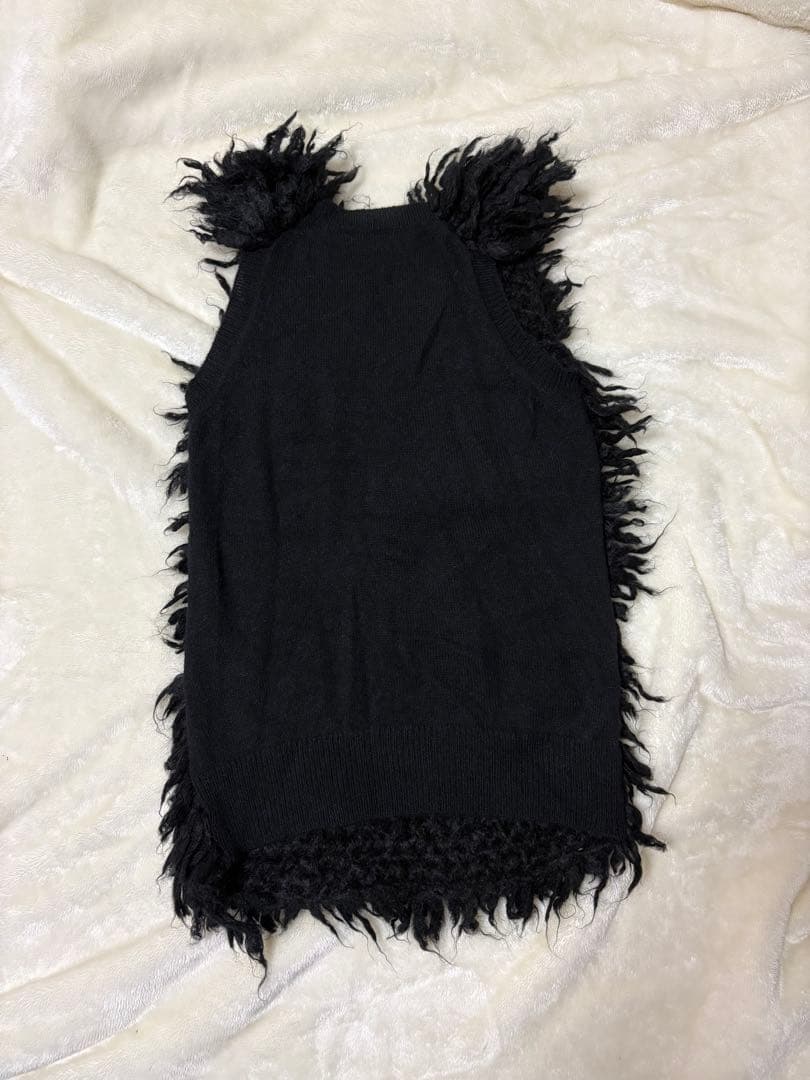 JUNYA WATANABE ブラックニットベスト S