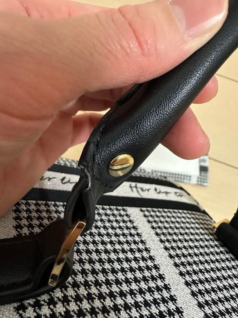 herlipto バニティバッグ　silver