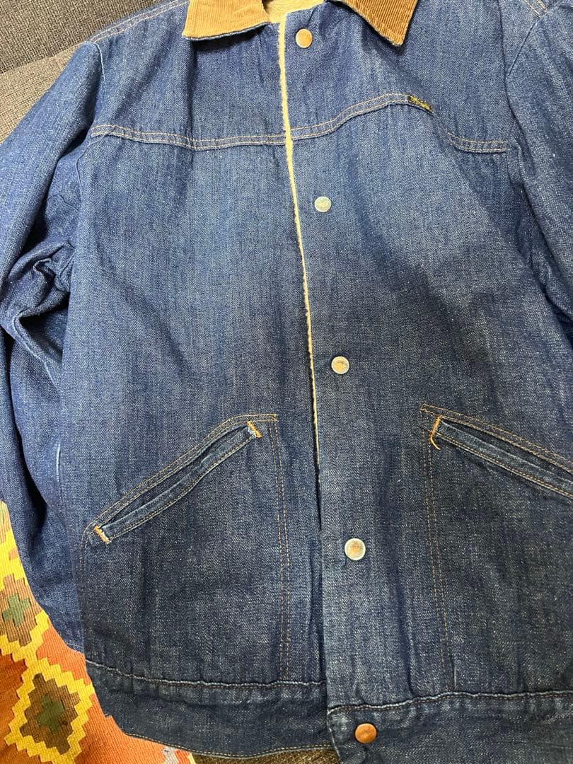 ジャケット・アウター 1970'SWrangler227MJLDenimBoaJacketSize44
