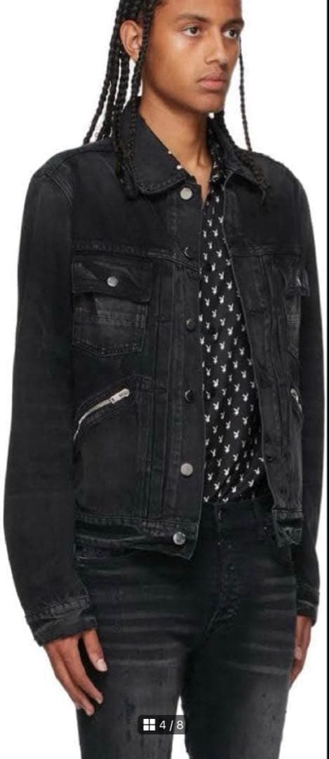 ジャケット・アウター Amiri 21AW CORE DOUBLE SLANTED TRUCKER