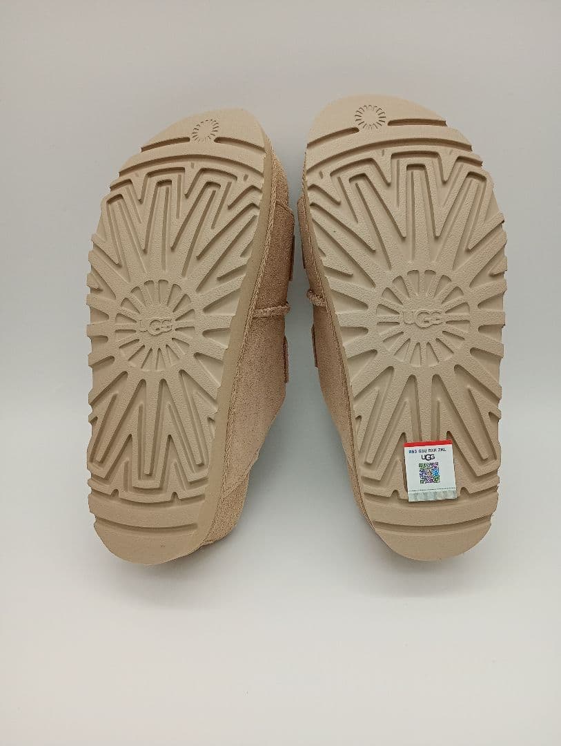 新品　23㎝　UGG ベージュ スエード サンダル　1155458 アグ