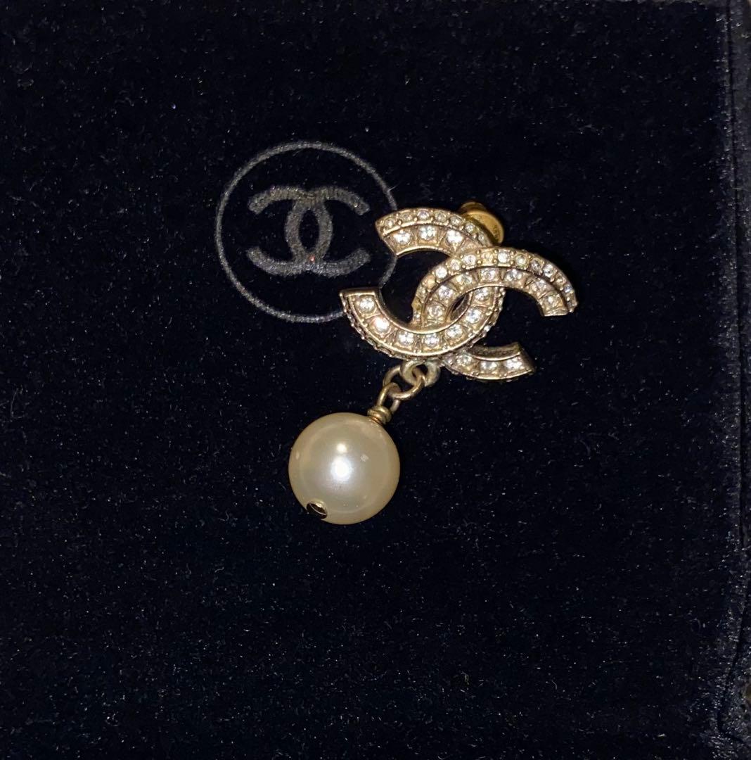 CHANEL シャネル　ピアス　パール