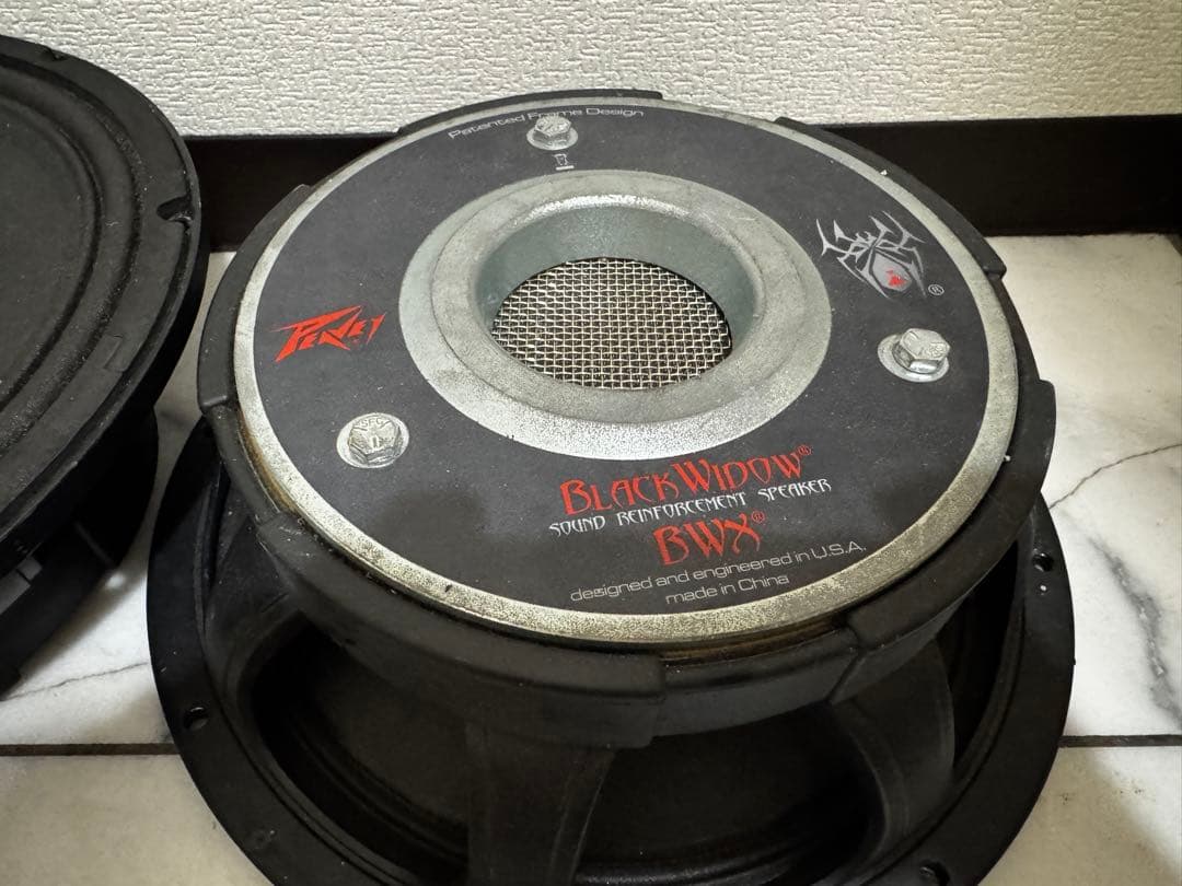 Peavey 1208-8 12インチ 8オーム 2000w 2発 外向き