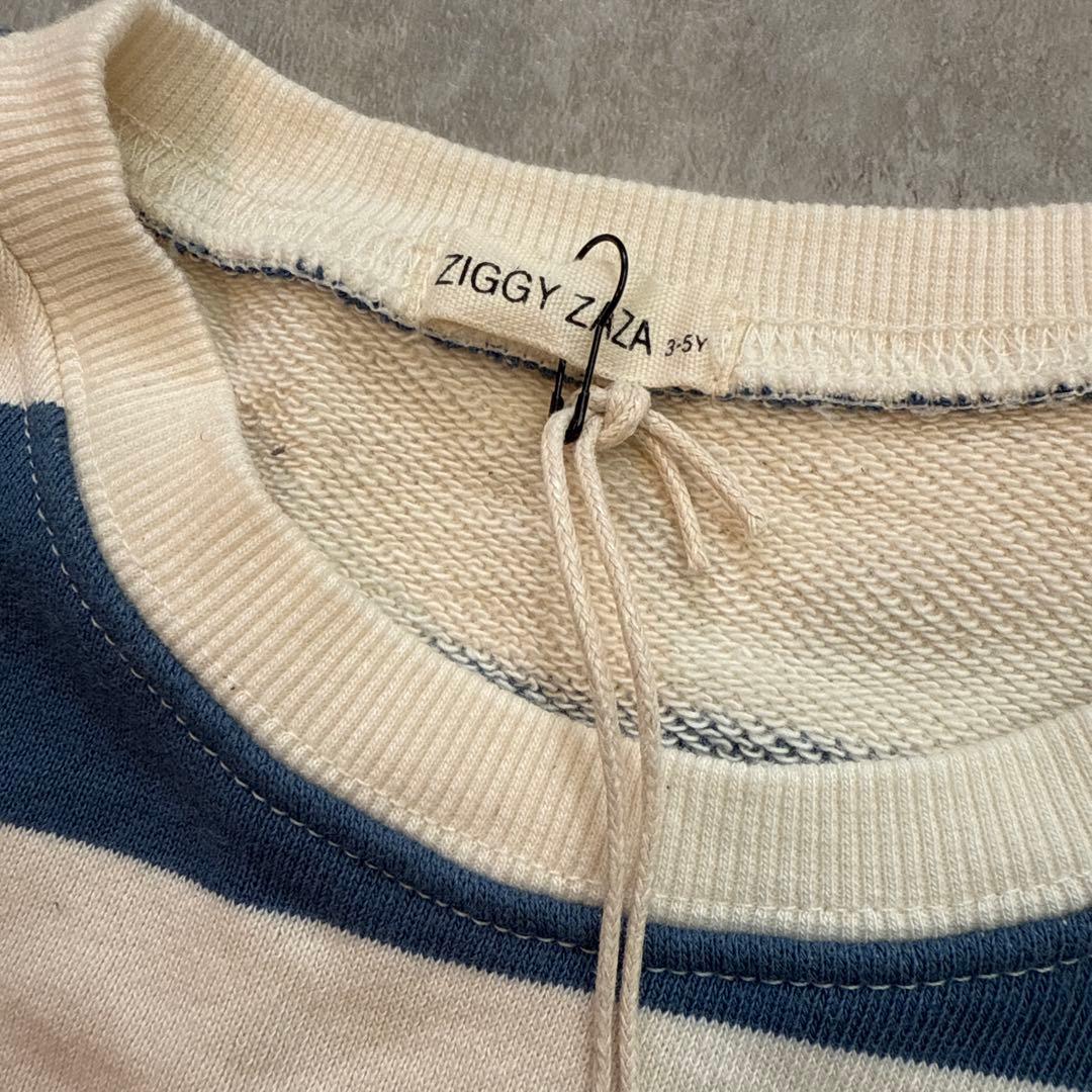 トップス Ziggy zaza toro pullover blue 3-5y