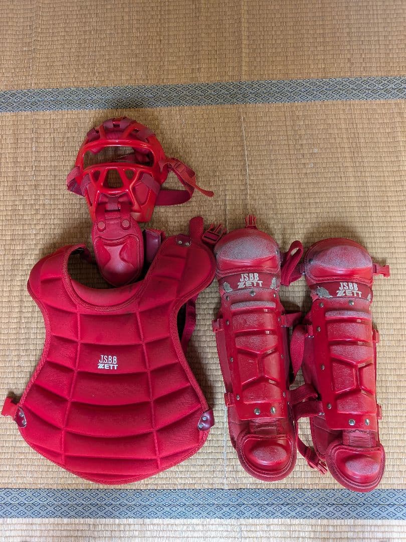 ZETT JSBB キャッチャー用防具セット 少年野球軟式用