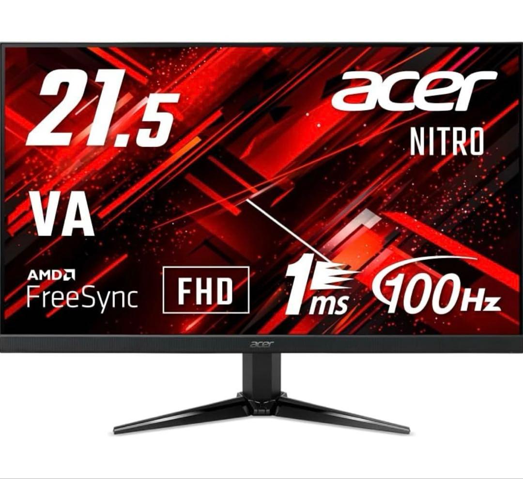 Acer エイサー 21.5インチ ゲーミングモニター QG221QHbmiix