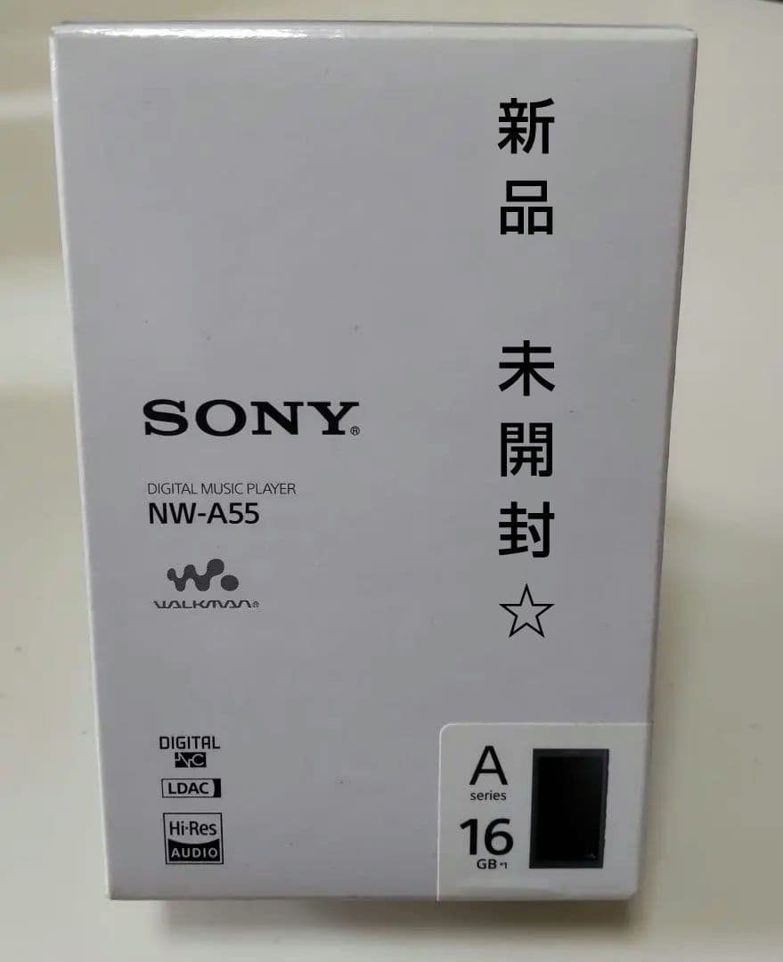 SONY ウォークマン NW-A55 16GB グレイッシュブラック 新品