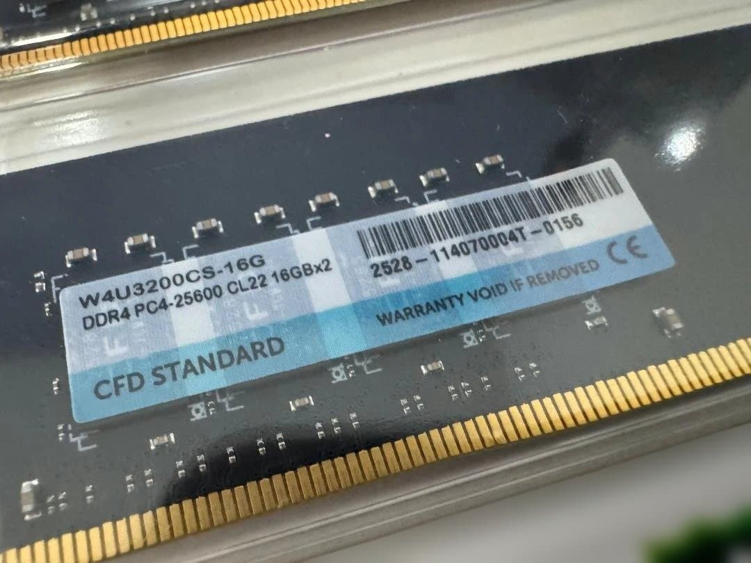 【新品未開封】CFD W4U3200CS-16GB 16GB×2枚セット