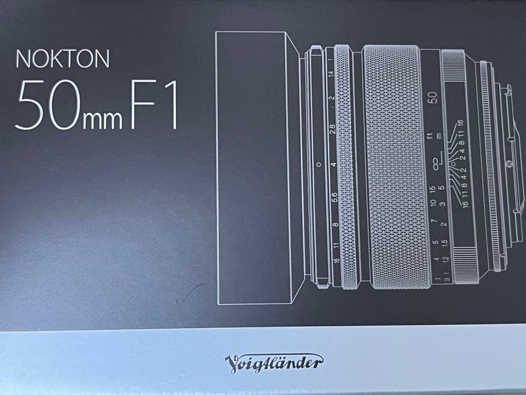 Voigtländer NOKTON 50mm F1 RF-mount