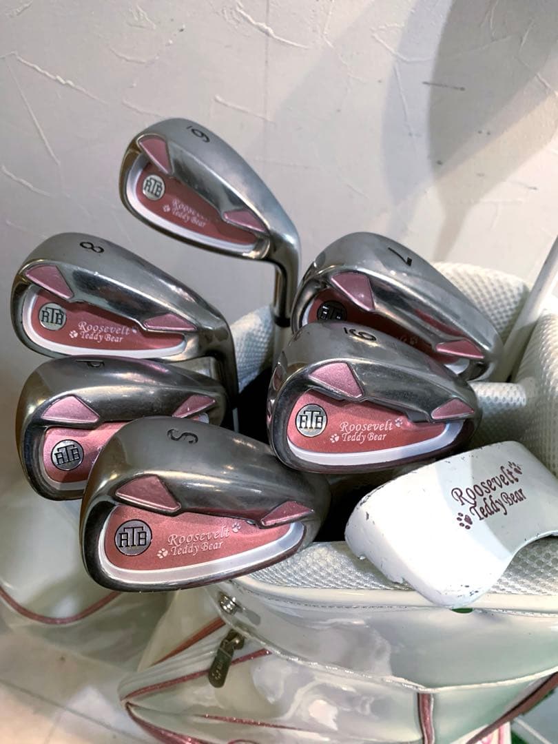 良品　完売モデル　レディースゴルフクラブ フルセット　ルーズベルトテディベア