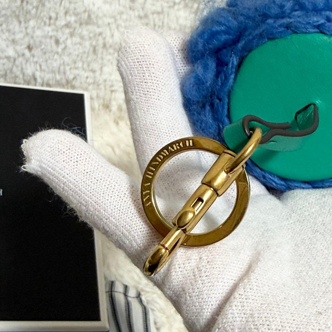 【未使用級】アニヤハインドマーチ　ショルダーストラップクロケット　チャーム