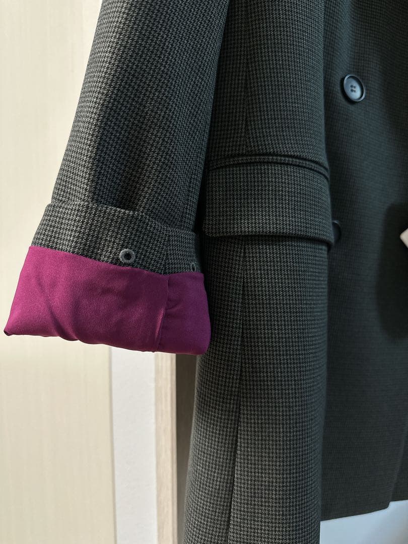 olu. オルドット オリジナル バイカラー ポイント ジャケット