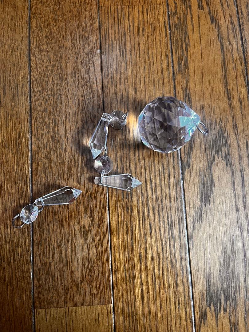 ホワイトシャンデリア 5灯　2個セット